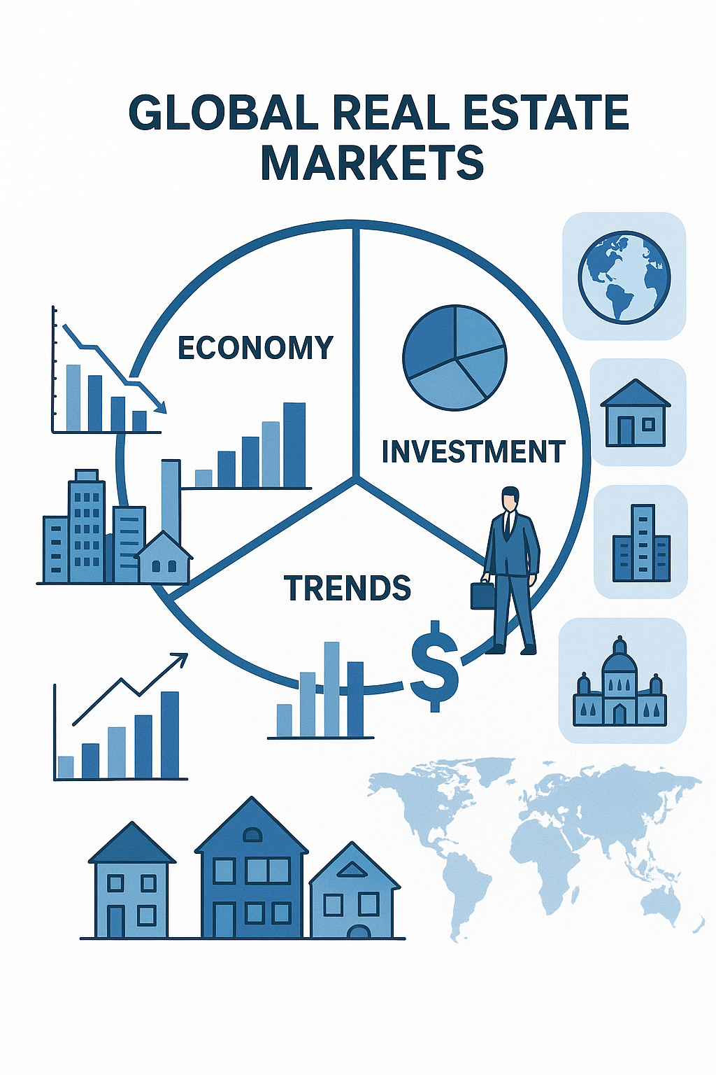 전세계 부동산 흐름 읽는 법 (경제, 투자, 트렌드)