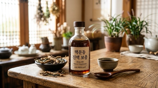 맥문동 진액 보충