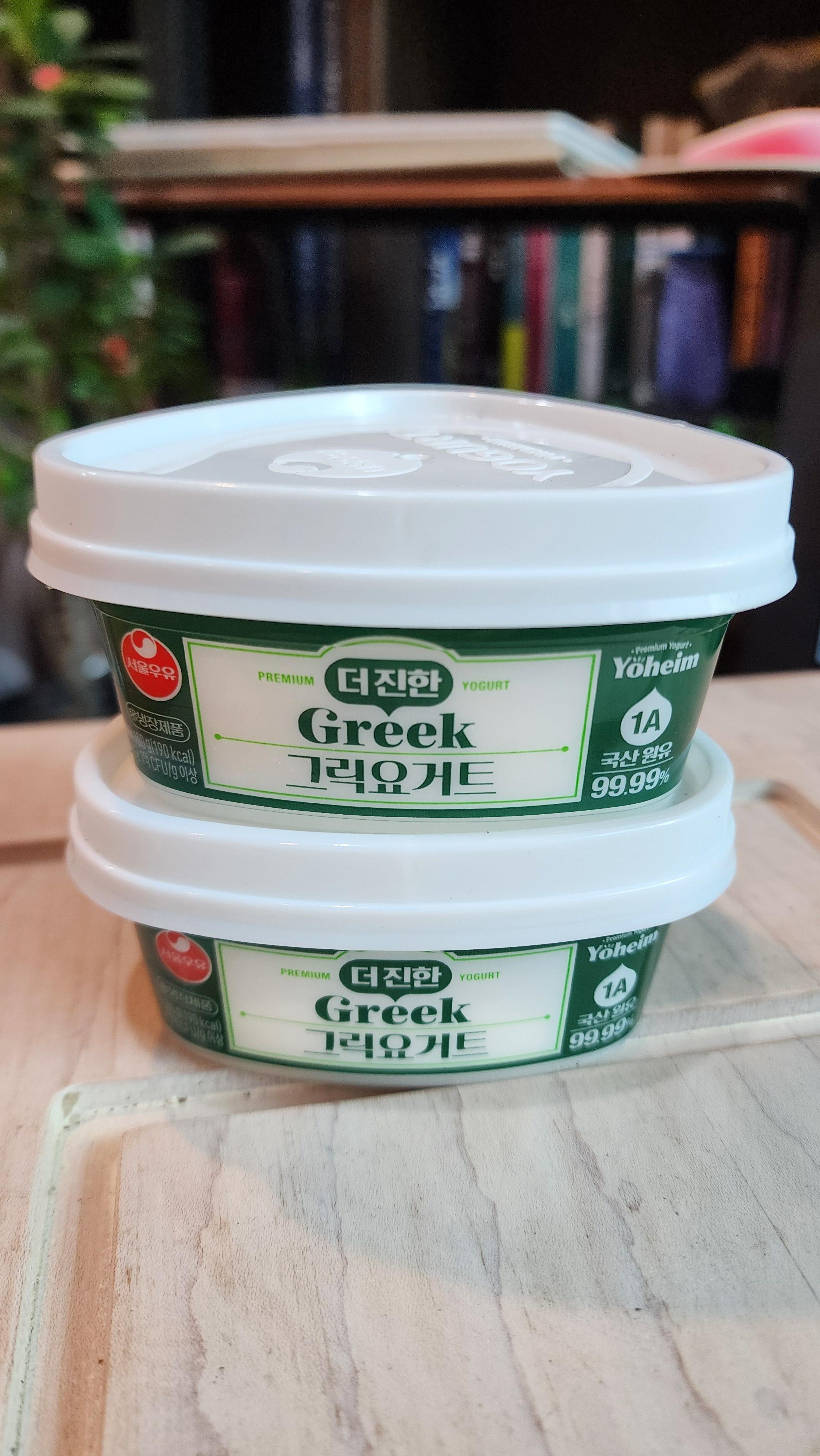 서울우유 더 진한 Greek 그릭요거트