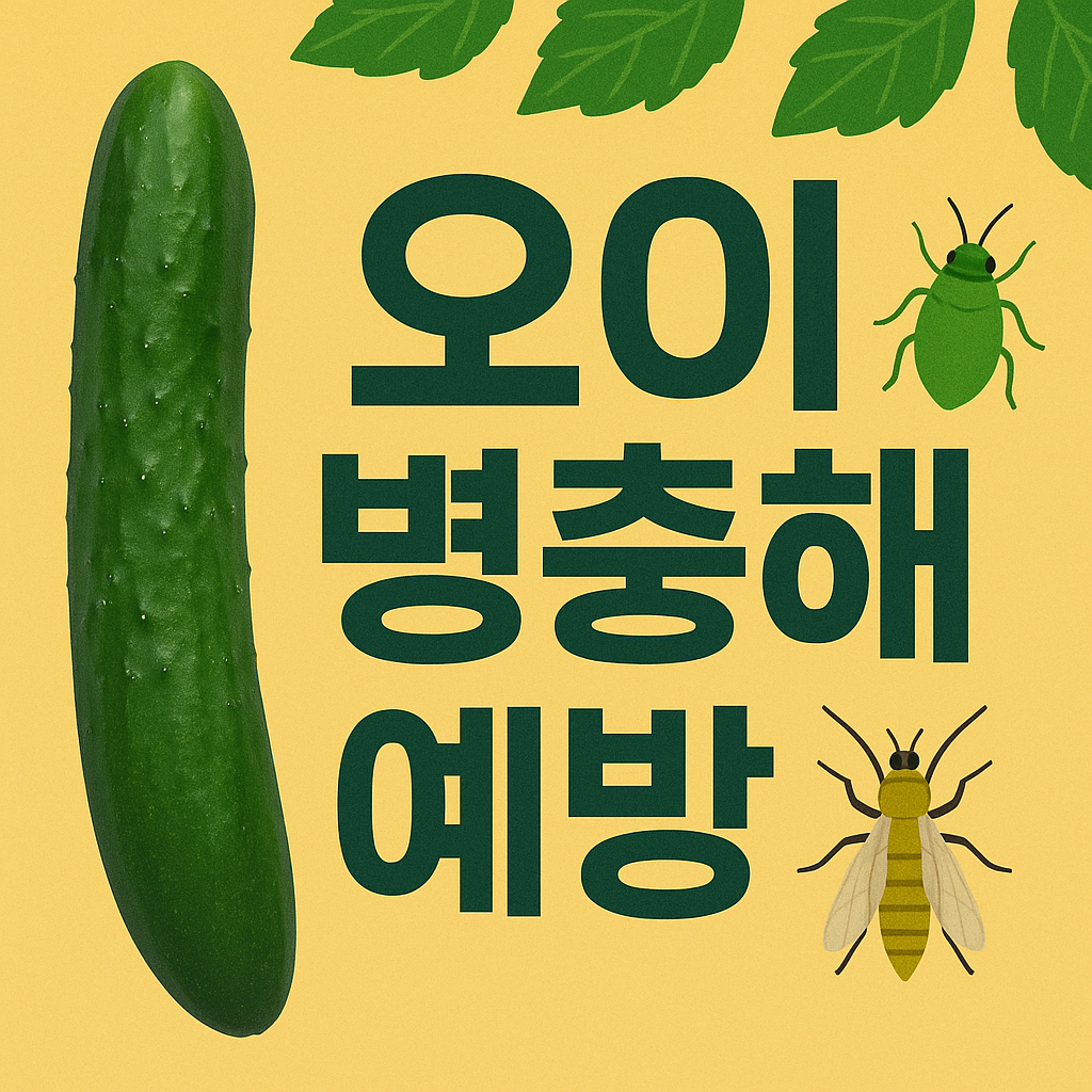 오이 병충해 예방
