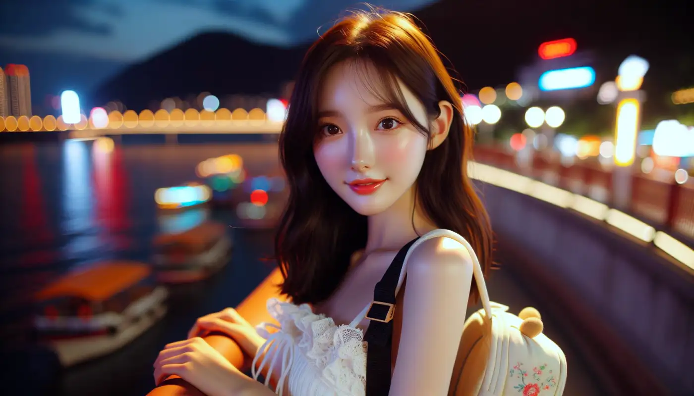 제주-여행코스-알아보고-관광하는-여성의-모습