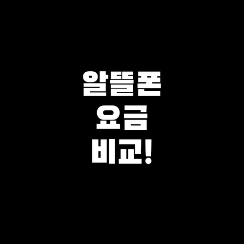 알뜰폰 요금제별 데이터 제공량과 월 ..