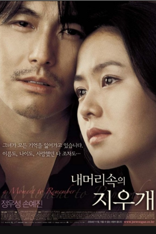 영화 내 머리 속의 지우개 포스터