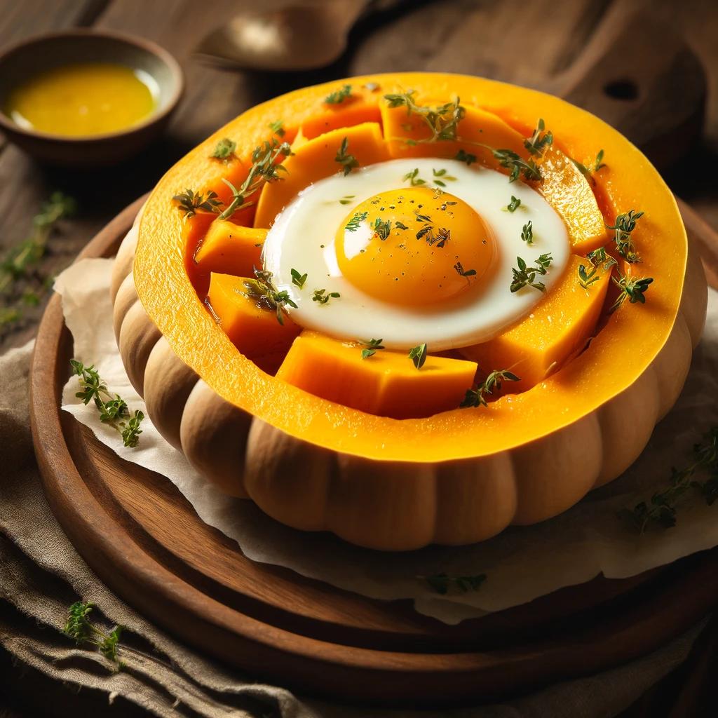 단호박 에그슬럿 요리 단호박 전자레인지 찌는법