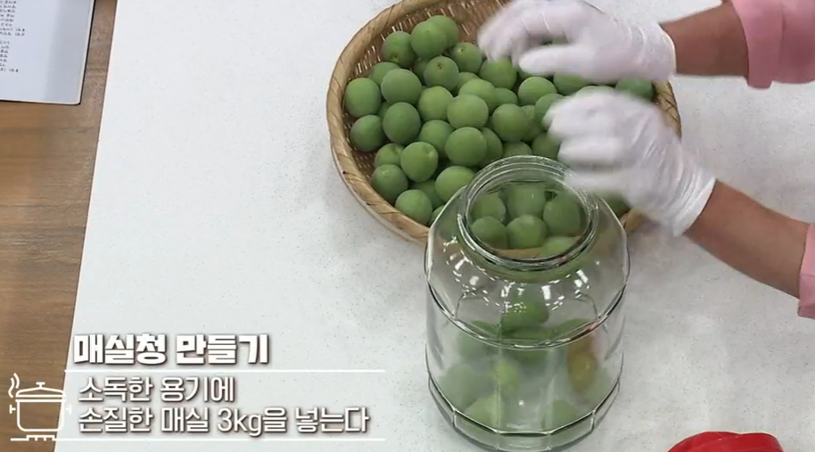 매실청 담그는 법