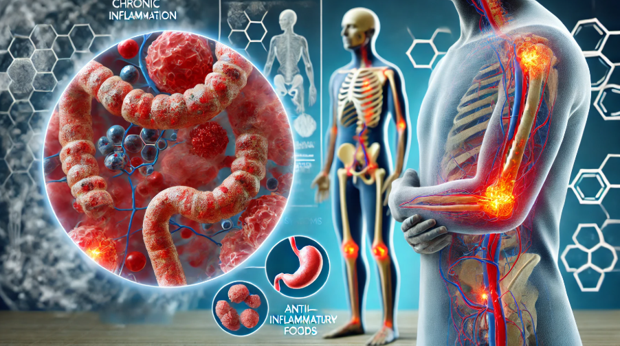 만성 염증을 보여주는 그림