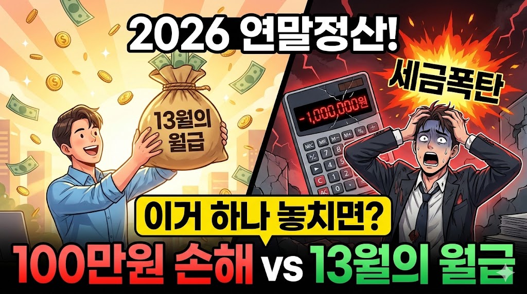 2026년 연말정산 자료제공동의, &lsquo;깜빡&rsquo;하면 100만원이 날아간다고요?