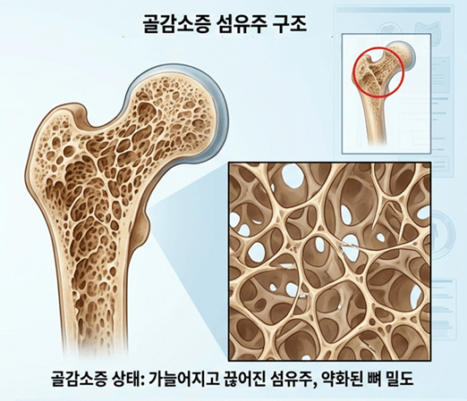 골다공증 수치보는법