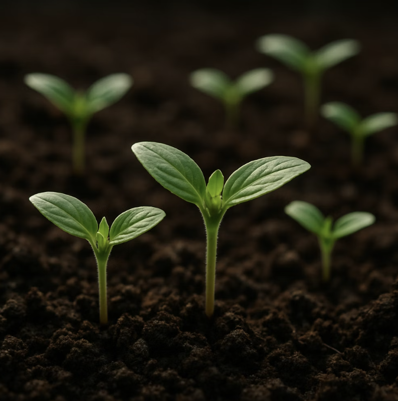 떡잎의 등장, 희망이 싹트는 순간