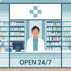 부산 휴일지킴이 약국 심야(공공심야약국) 이미지