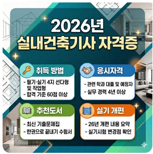실내건축기사 자격증