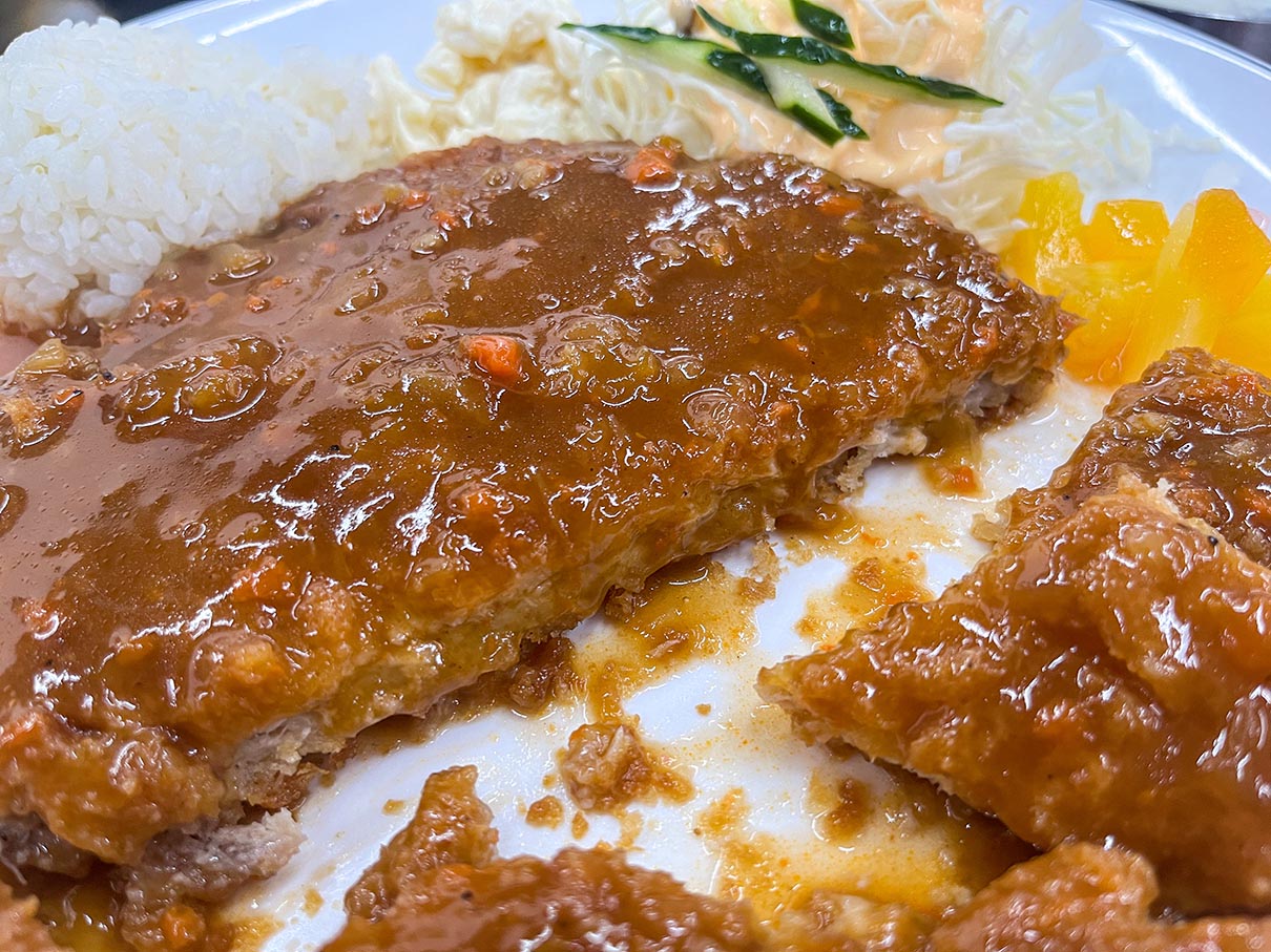 김해 대동 밀면의 법칙 본점 돈까스(부먹)