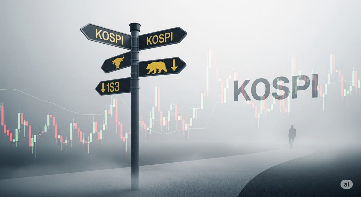 KOSPI, 중대한 갈림길에 서다: 3가지 시나리오 심층 분석 및 투자 전략