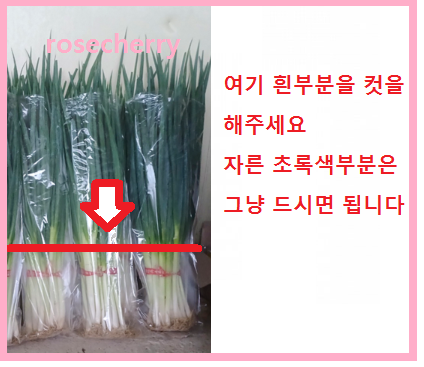 대파-뿌리채로-흰부분까지잘라주기