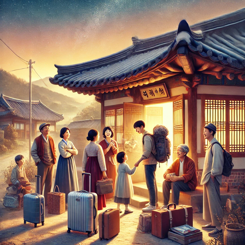 일가 친척이 여행가는 꿈