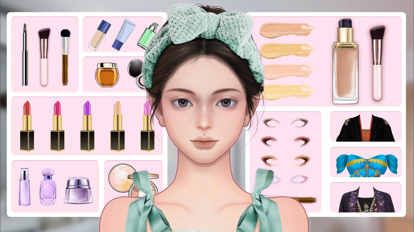 DIY Makeup 메이크업 게임, 나만의 스타일을 완성하는 뷰티 살롱 게임