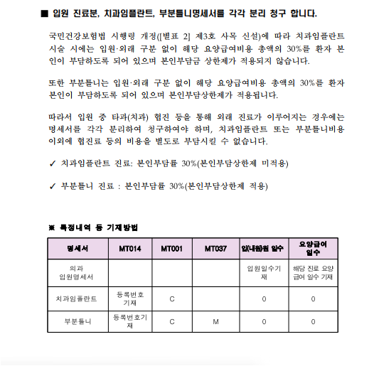 임플란트 건강보험