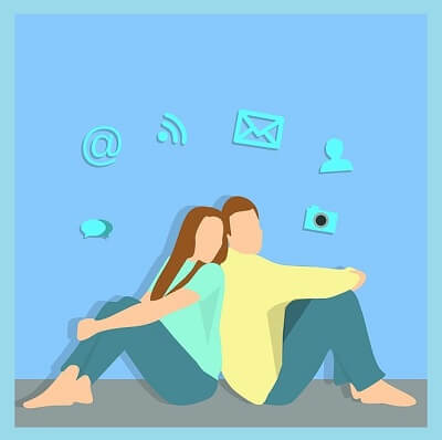 sns-온라인-일러스트