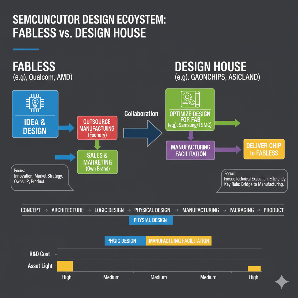 팹리스 vs 디자인하우스
