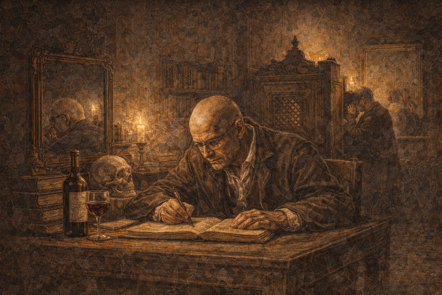 푸코의 자기기술로 읽는 술과 예술 이미지