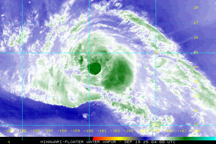 19호 태풍 너구리 트리플 태풍 동시 발생