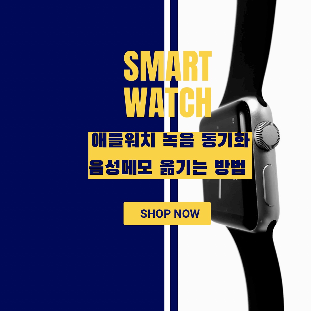 애플워치 녹음 옮기기