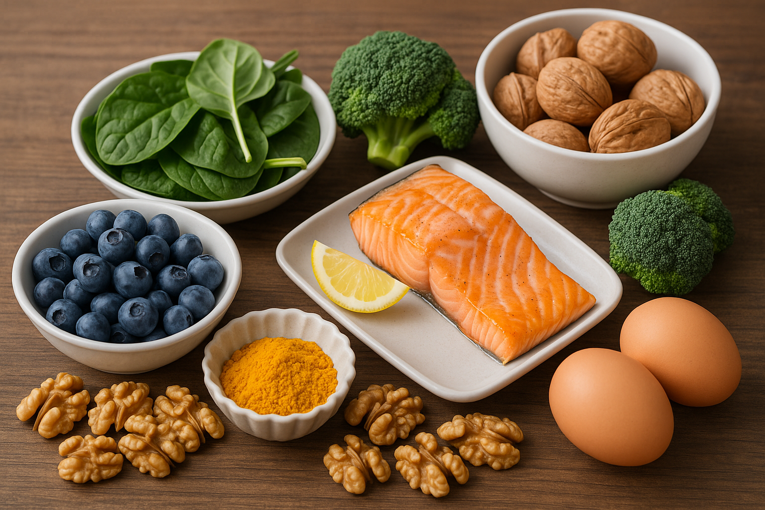 인지기능향상에 도움되는 음식관련 사진