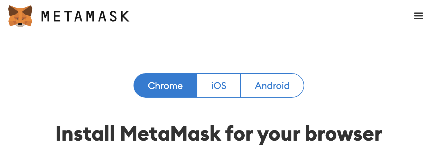 메타마스크 크롬 확장프로그램 설치