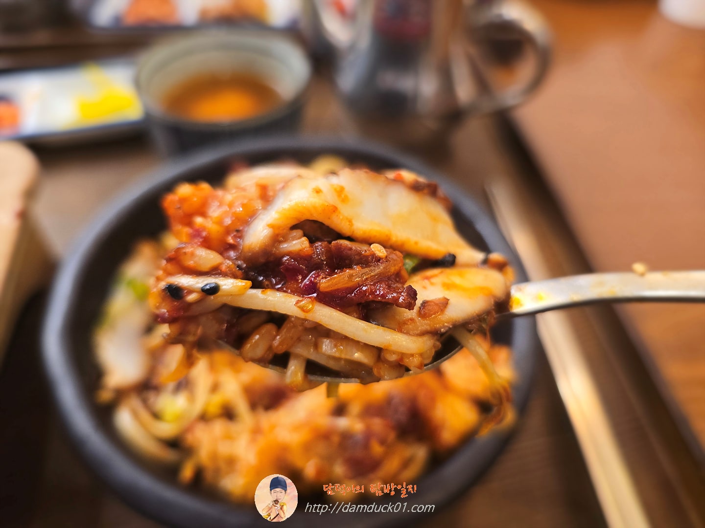 소고기 숙주 솥밥