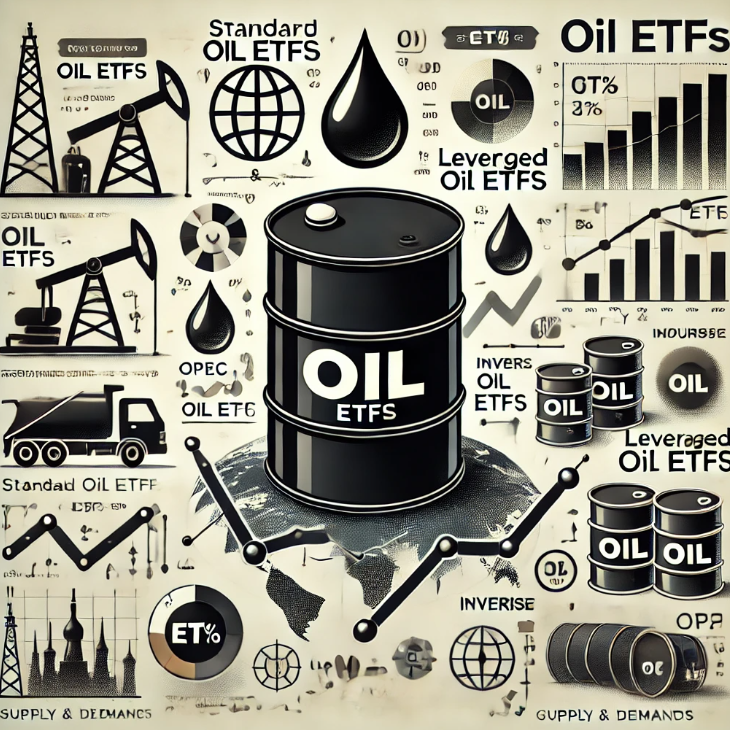 원유 ETF의 개념, 상품, 특징 정리