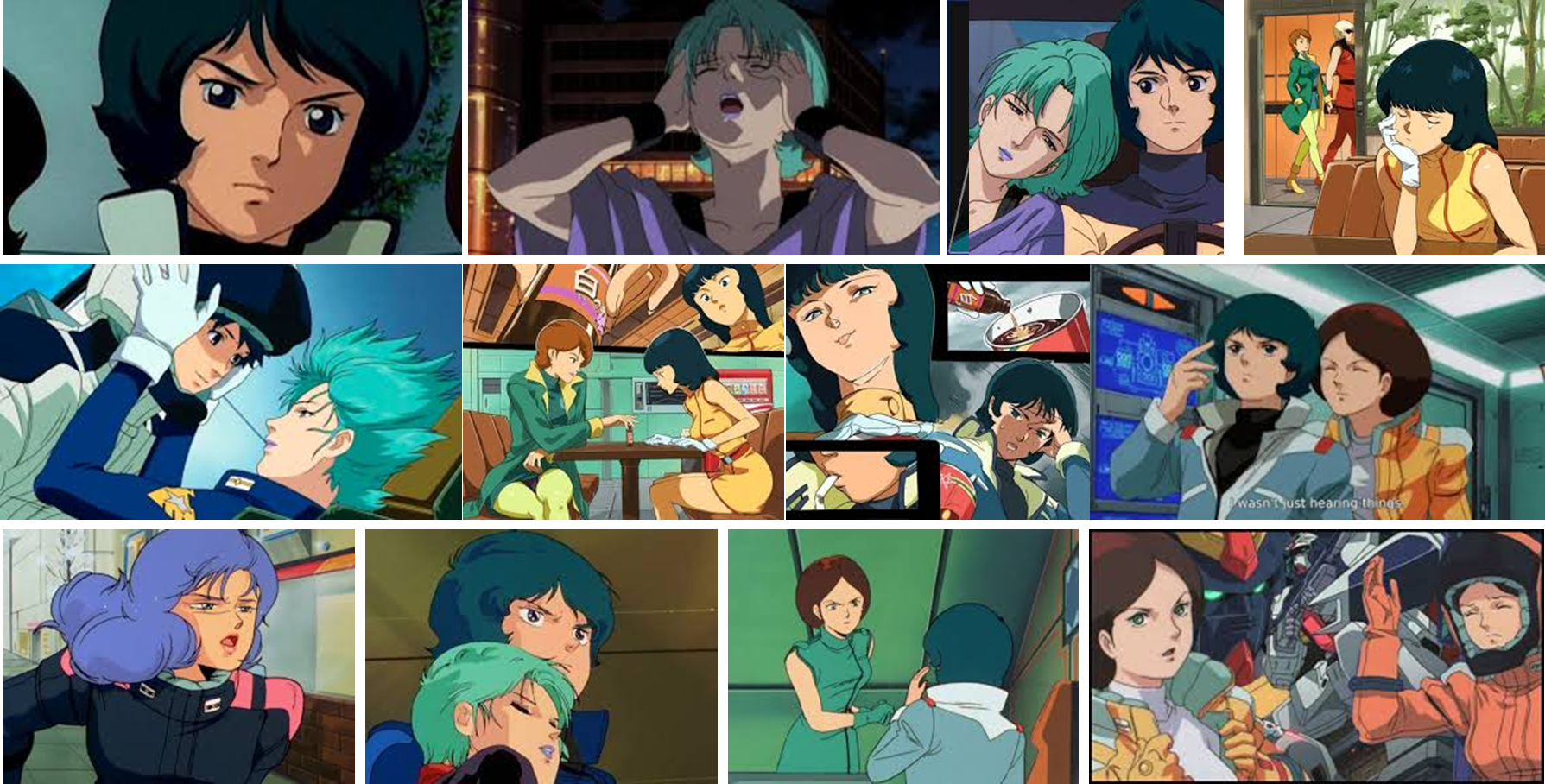 카미유 비단과 여성 캐릭터입니다.