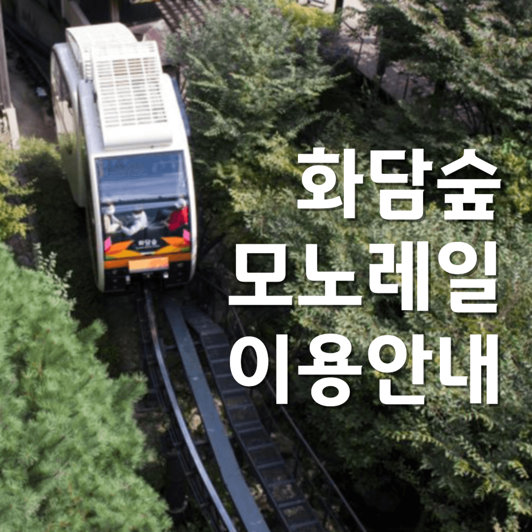 화담숲 모노레일