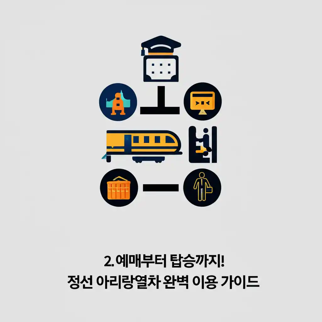 정선 아리랑열차 예매 방법부터 탑승까지의 상세 이용 가이드 이미지