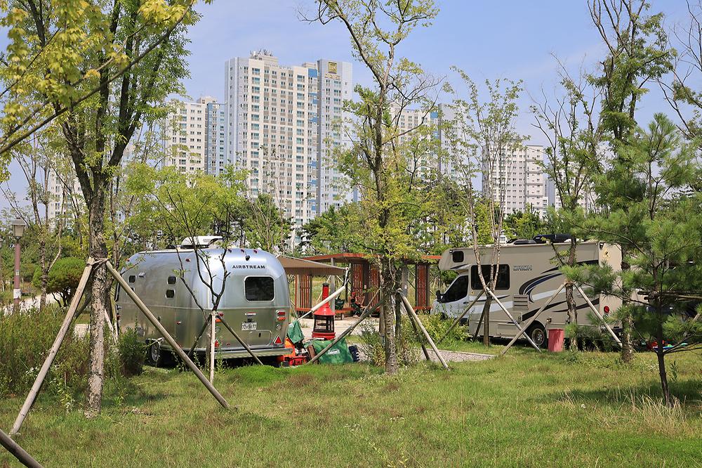 인천 청라해변공원캠핑장 소개