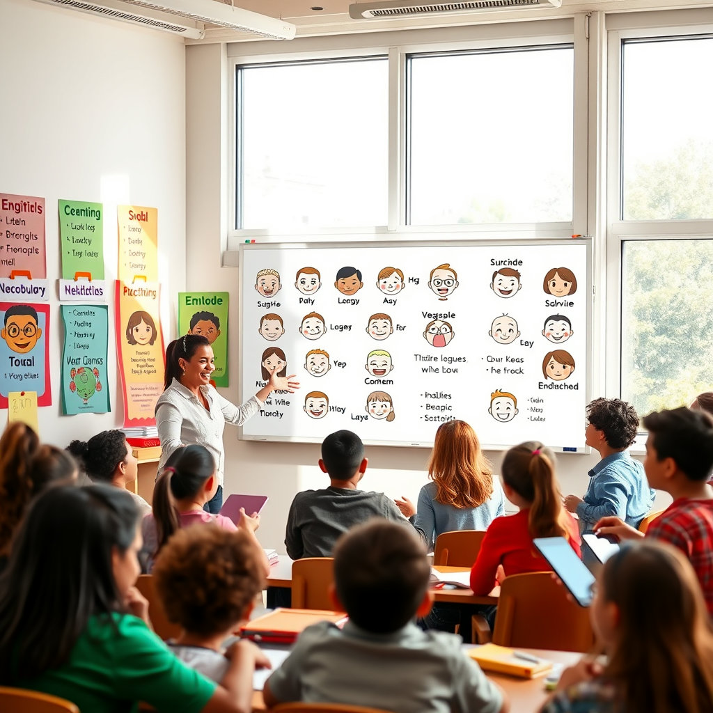 언어 학습과 감정 표현 능력의 변화