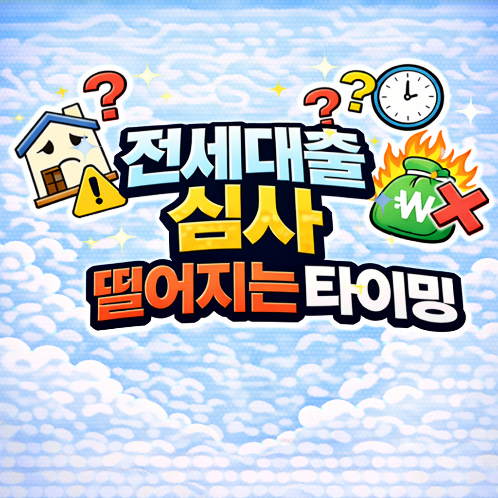 전세대출 심사 불안한 때