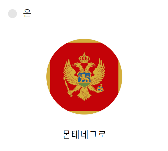 런던-올림픽-은메달-몬테네그로-국기