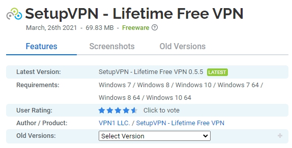 SetupVPN-Lifetime-Free-VPN