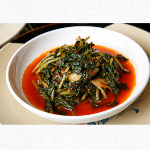 여름 김치 재료 모음