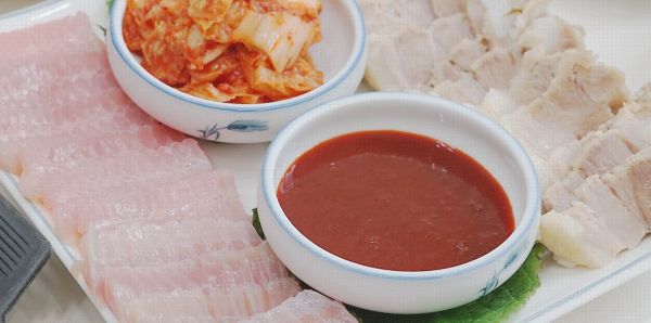 홍어삼합