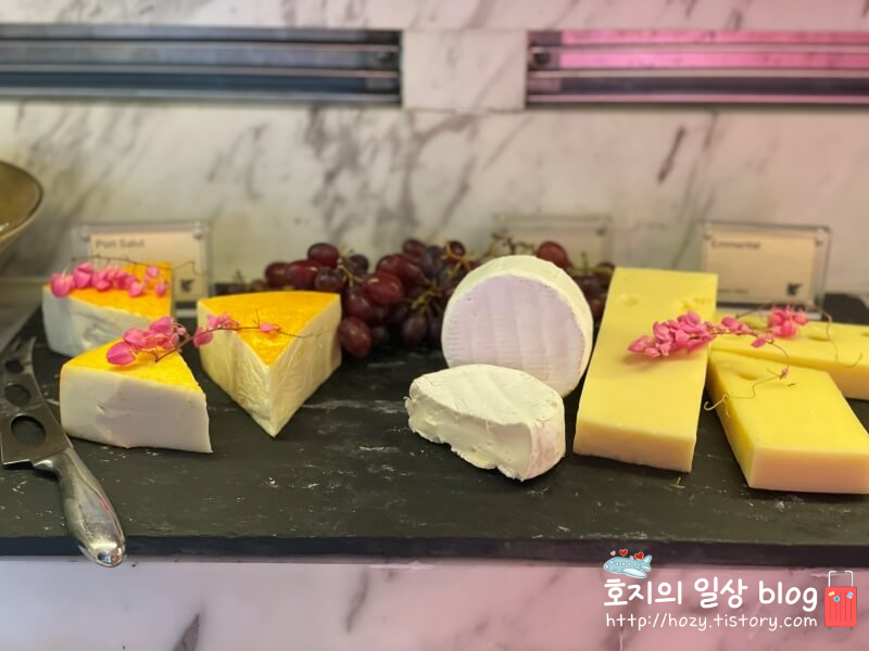 JW메리어트 싱가포르 이그제큐티브 라운지 이브닝칵테일 메뉴2