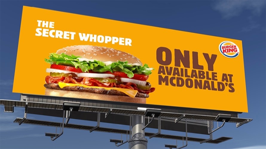 Burger King &lsquo;Whopper Detour