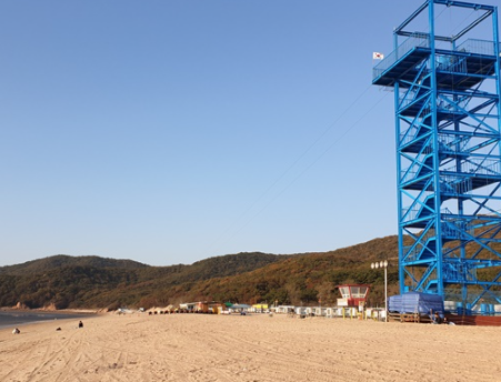 하나개 해수욕장