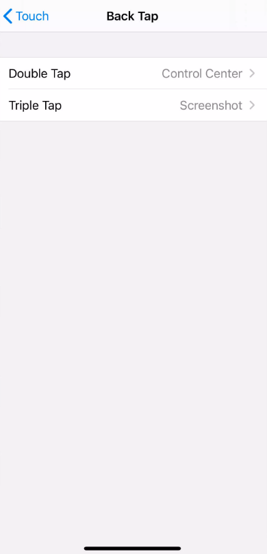 아이폰 iOS14 백탭 기능 사용하기