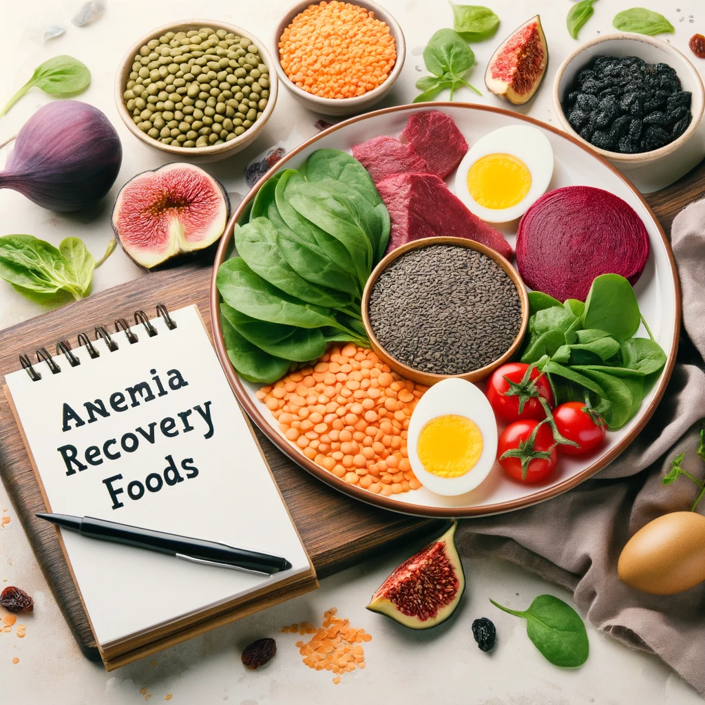 빈혈에 좋은 식품들