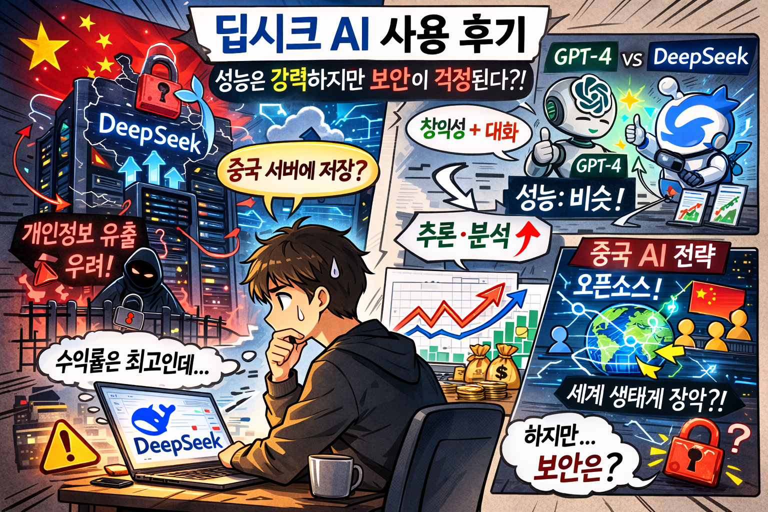 딥시크 사용