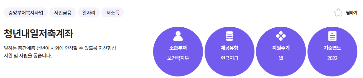 청년내일저축계좌