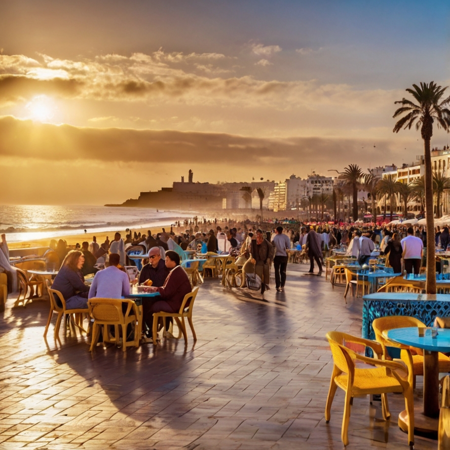 카사블랑카 여행 필수코스 라 코니쉬 이미지