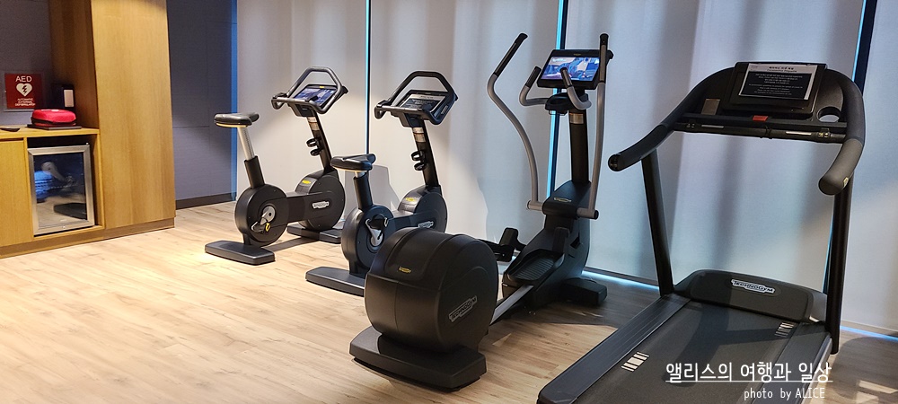 포포인츠 바이 쉐라톤 명동 부대시설 후기 피트니스