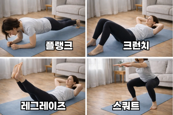 복부비만에 좋은 운동